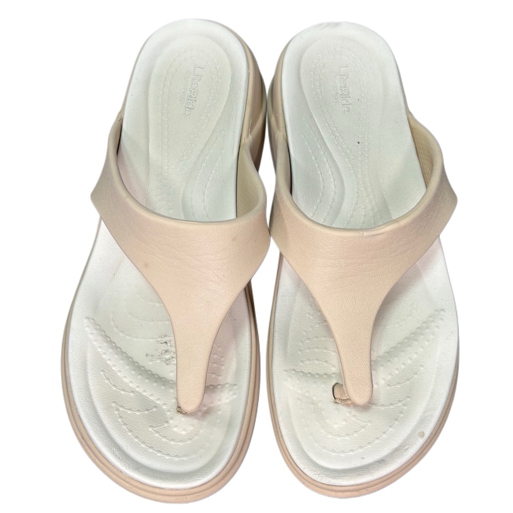 Lite Ride CROCS Beige Sandals Size 7